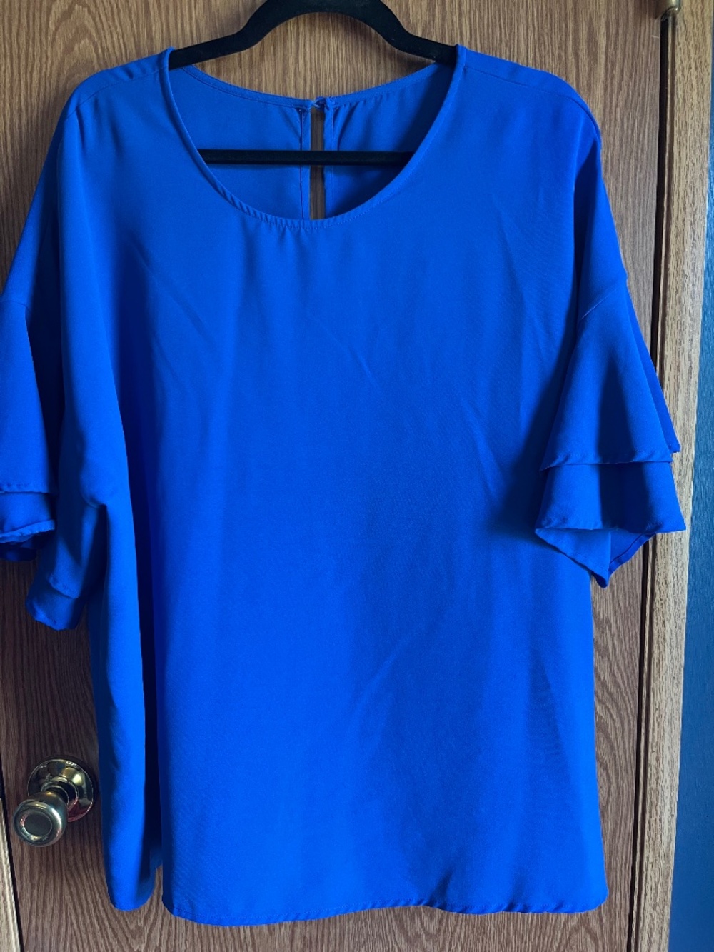 Womens blouse - royal blue